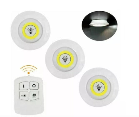 Luces LED inalámbricas x3